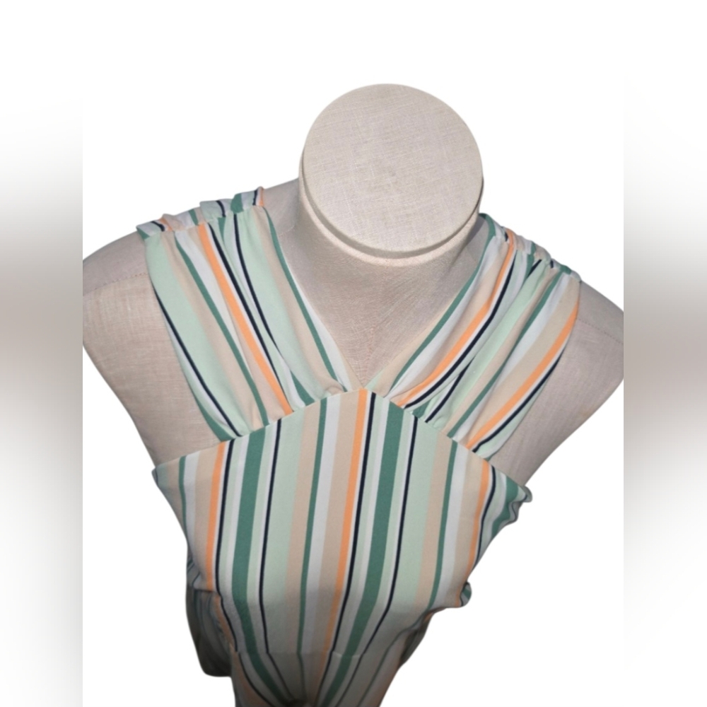 Ann Taylor Striped Sleeveless Dress - Picture 5 of 5